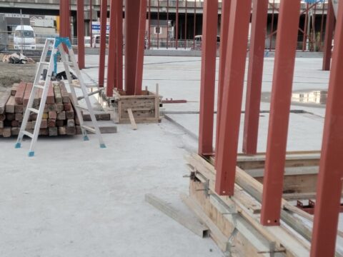 後打ち建て込み～。