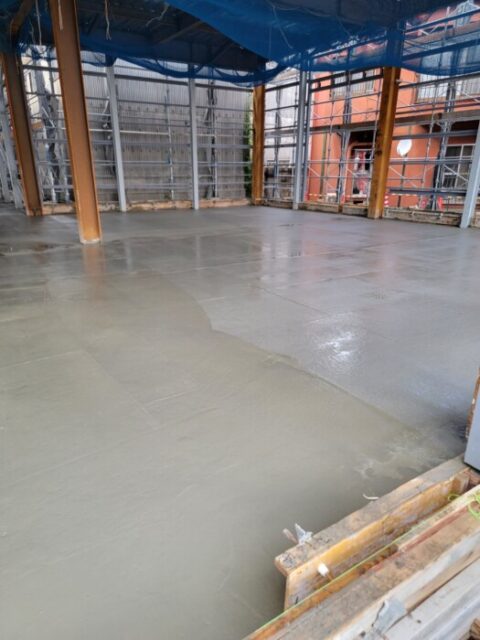 コンクリート打設