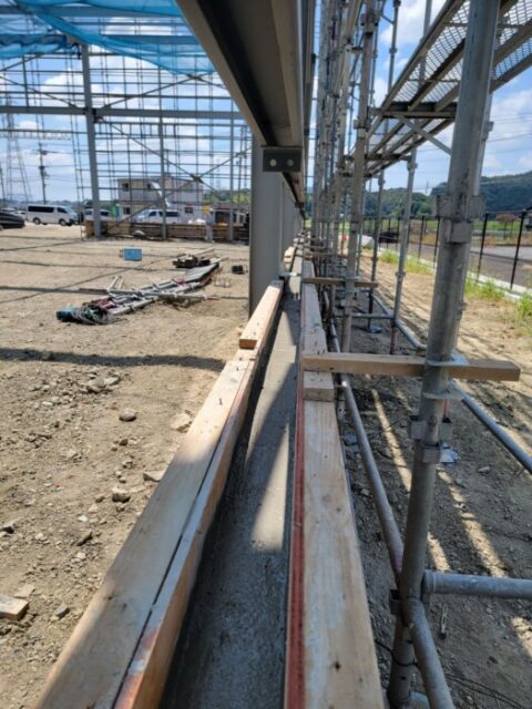 立ち上がりコンクリート