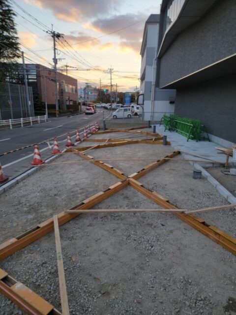 解体、建て込み完了(^-^)