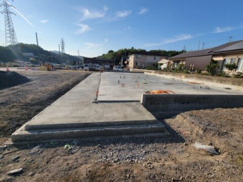 セブン基礎解体完了(^-^)