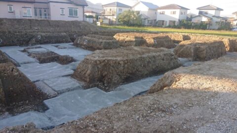 地中梁墨だし‼️