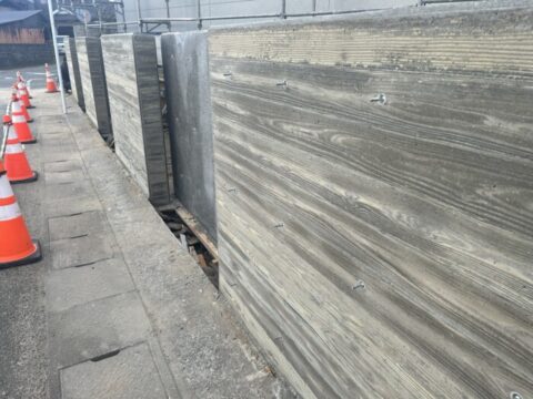 社長邸　本座型枠工事