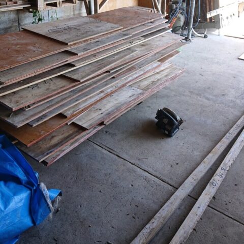 寂しく一人で加工中